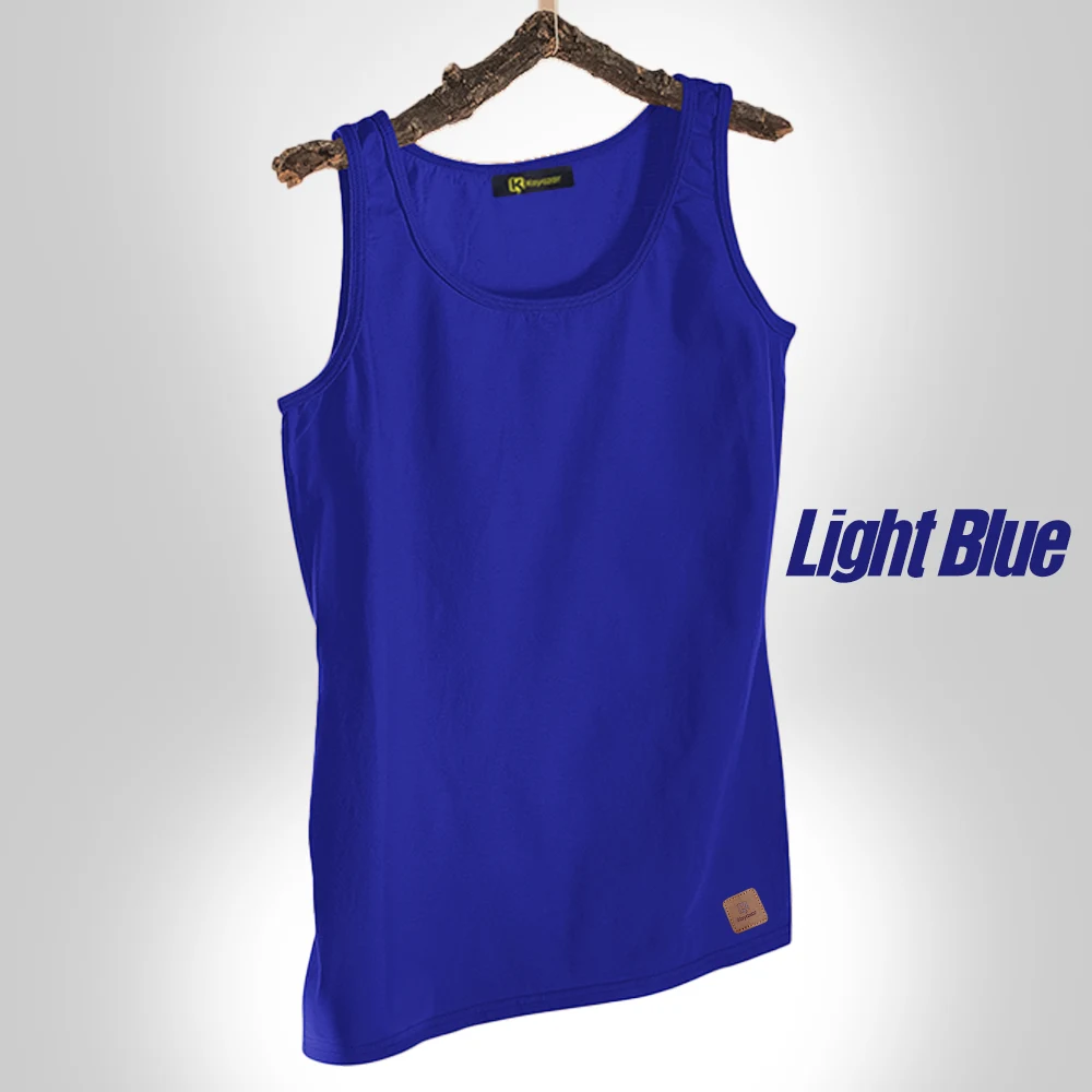 Buy pack of 2 plain round neck tank top sando for men at best price in  Pakistan